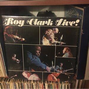 1972 Roy Clark Live vinyl record